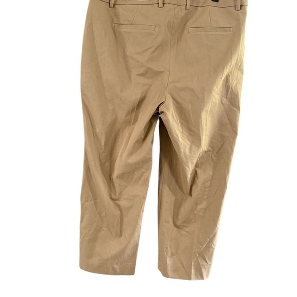 Chico's Tan Ankle Cropped Tailored Fit Pants - Picture 3 of 11